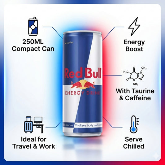 Can Red Bull Energy Drink 250ml x 24
