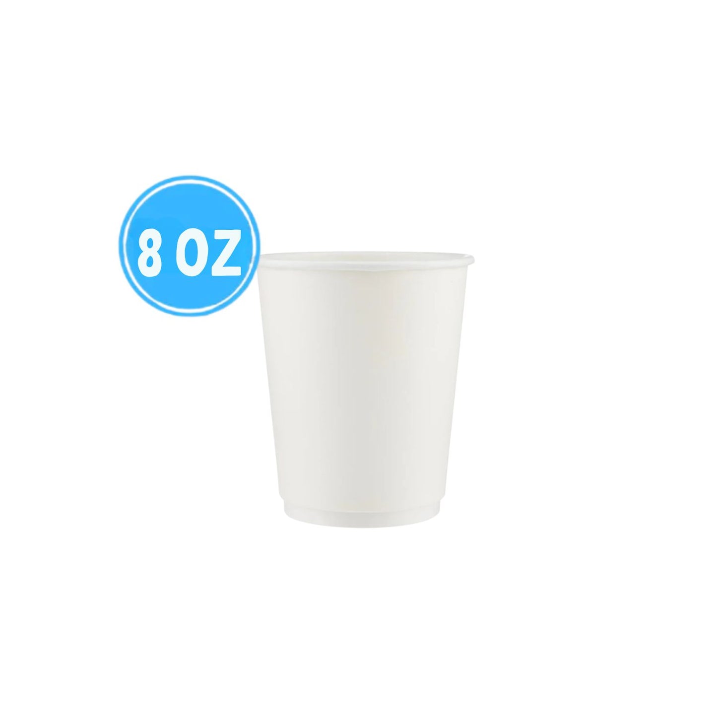 Insulated 8oz Double Wall Cup | Spill-Proof Lids