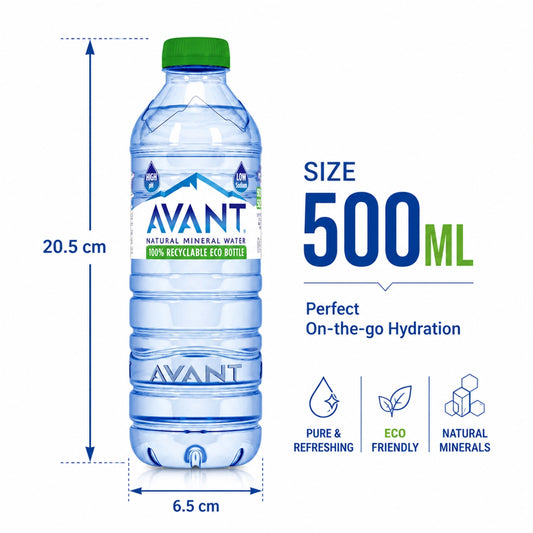 Avant Natural Mineral Water 500ml