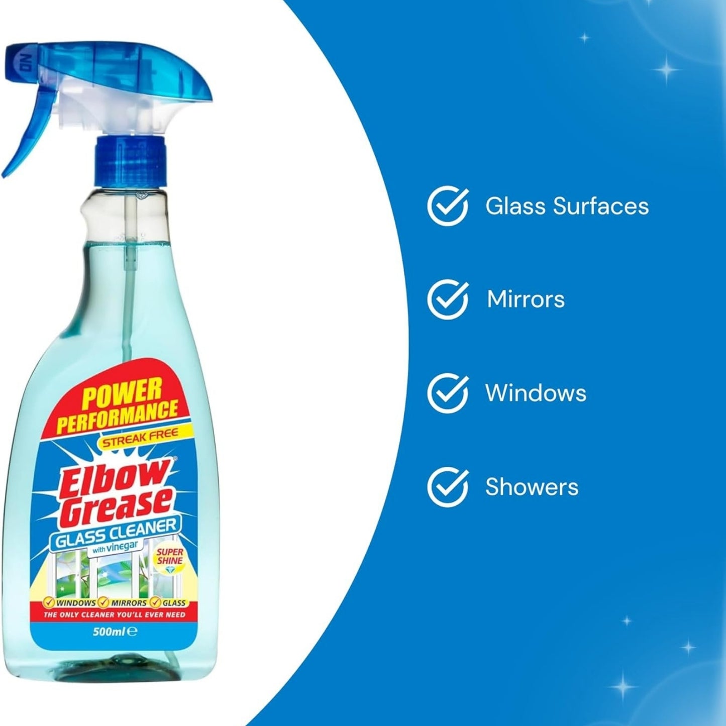 Elbow Grease Glass Cleaner- 500ML
