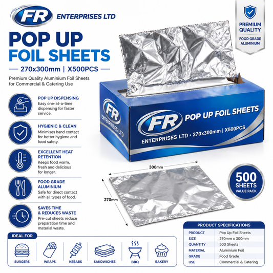 Pop Up Foil Sheets