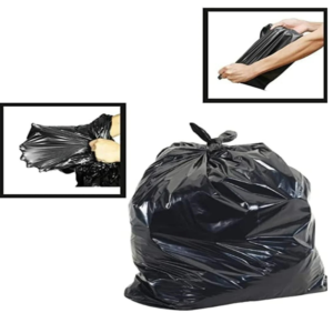 Yellow Label Black Bin Bag (18x29x34'')