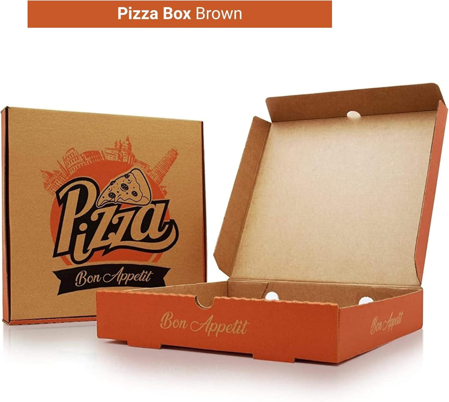 Eco-Friendly 7" Pizza Box Printed Pizza Boxes