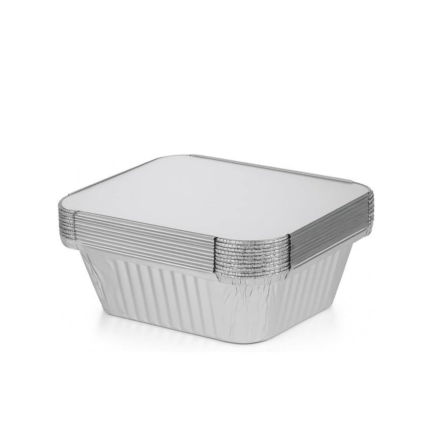 Heavy-Duty Aluminum Foil Containers No.2- 450ml