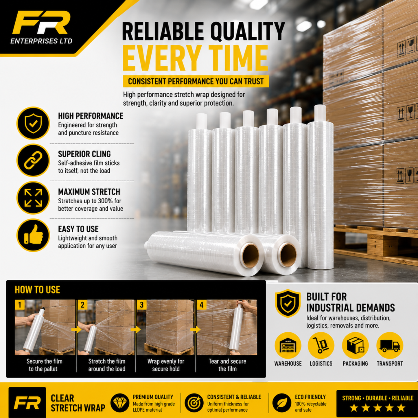 Pallet Shrink Wrap Box