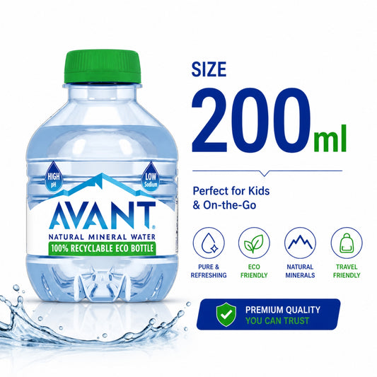 Avant Natural Mineral Water 200ml (Pack of 12)