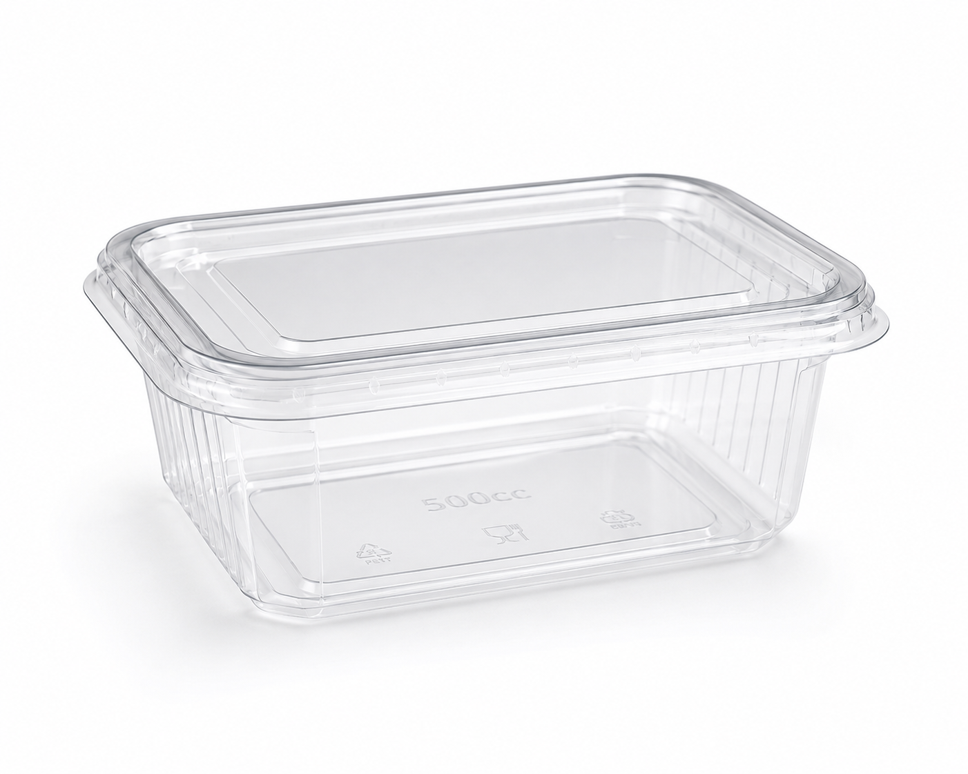 500cc Clear Salad Containers