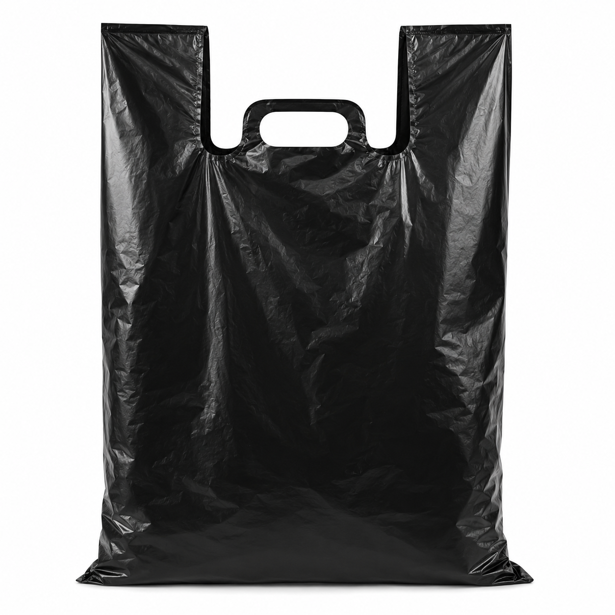 Black Jumbo Carrier Bag- 12x18x23''