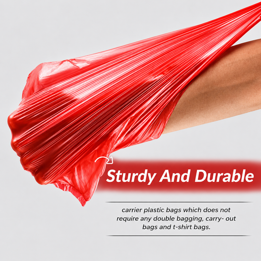 Master Jumbo Poly Carrier Bags- 13'' X 19'' X 23"