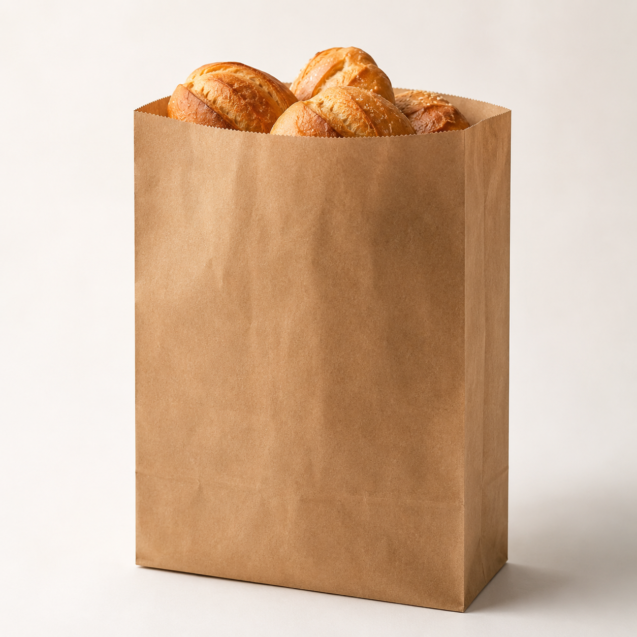 Brown Greaseproof Paper Chip Bags