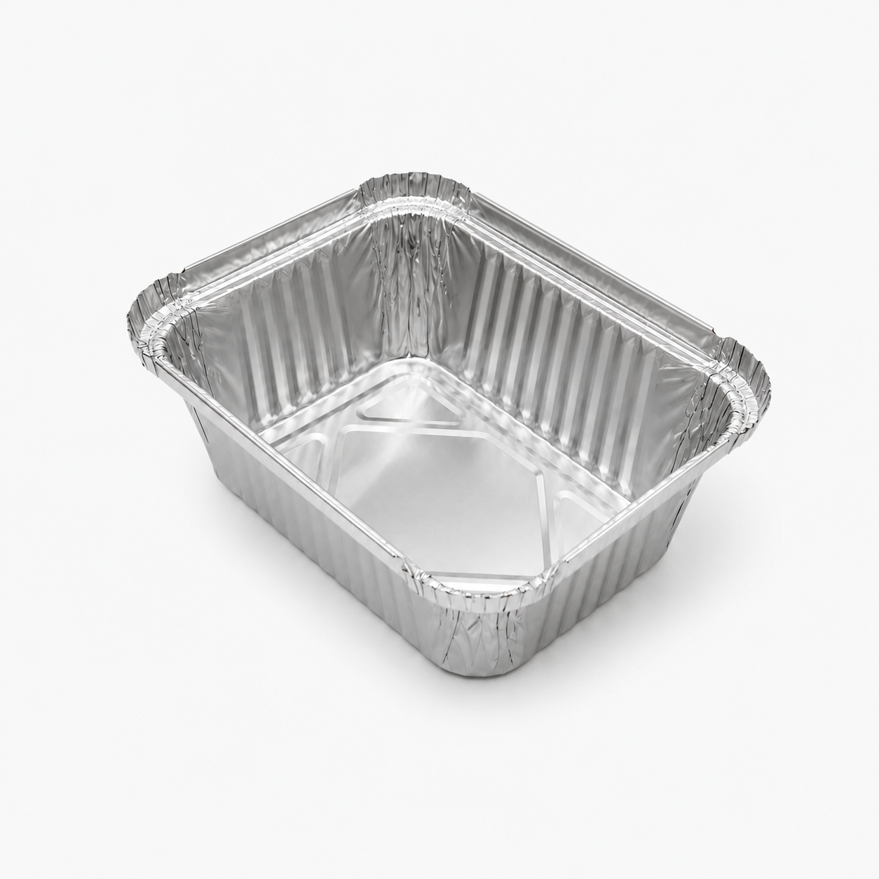Heavy-Duty Aluminum Foil Containers No.2- 450ml