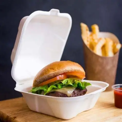 MP7 Foam Burger Box- Takeaway Containers