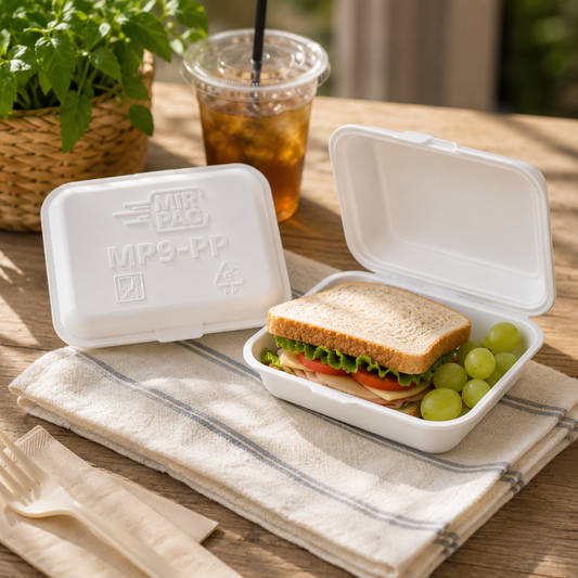 MP9 Next Gen Foam Box- Takeaway Containers