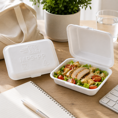 MP9 Next Gen Foam Box- Takeaway Containers