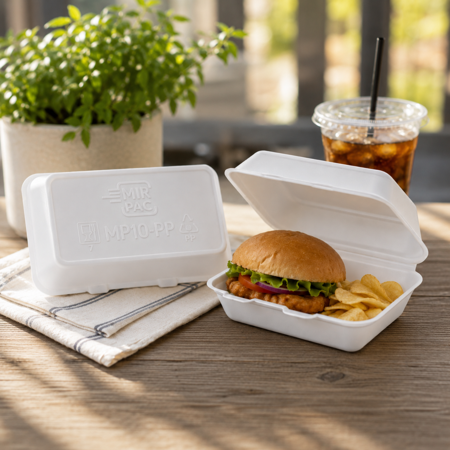 MP10 Next Gen Foam Box- Takeaway Containers
