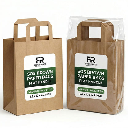 Eco-Friendly Brown SOS Paper Bag Medium