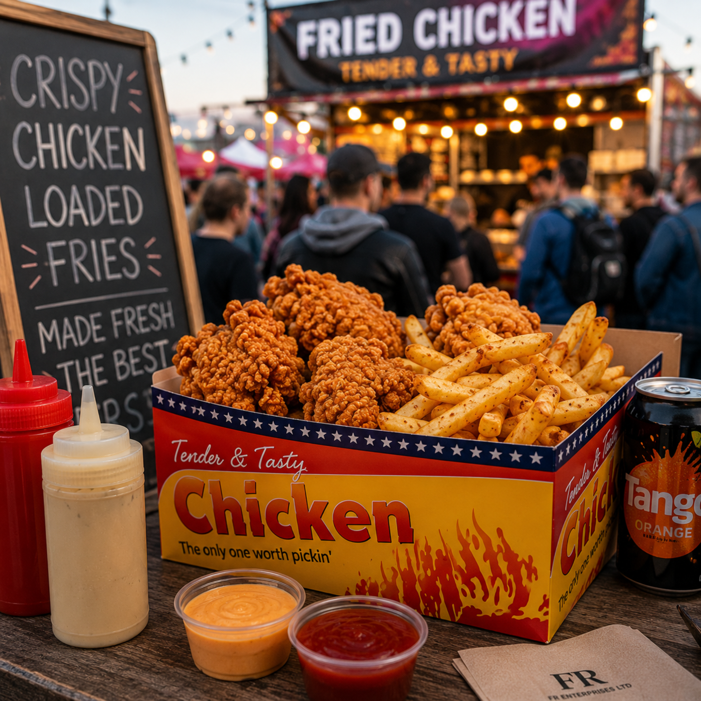 FC3 Chicken Box Large Leak- Resistant & Eco-Friendly