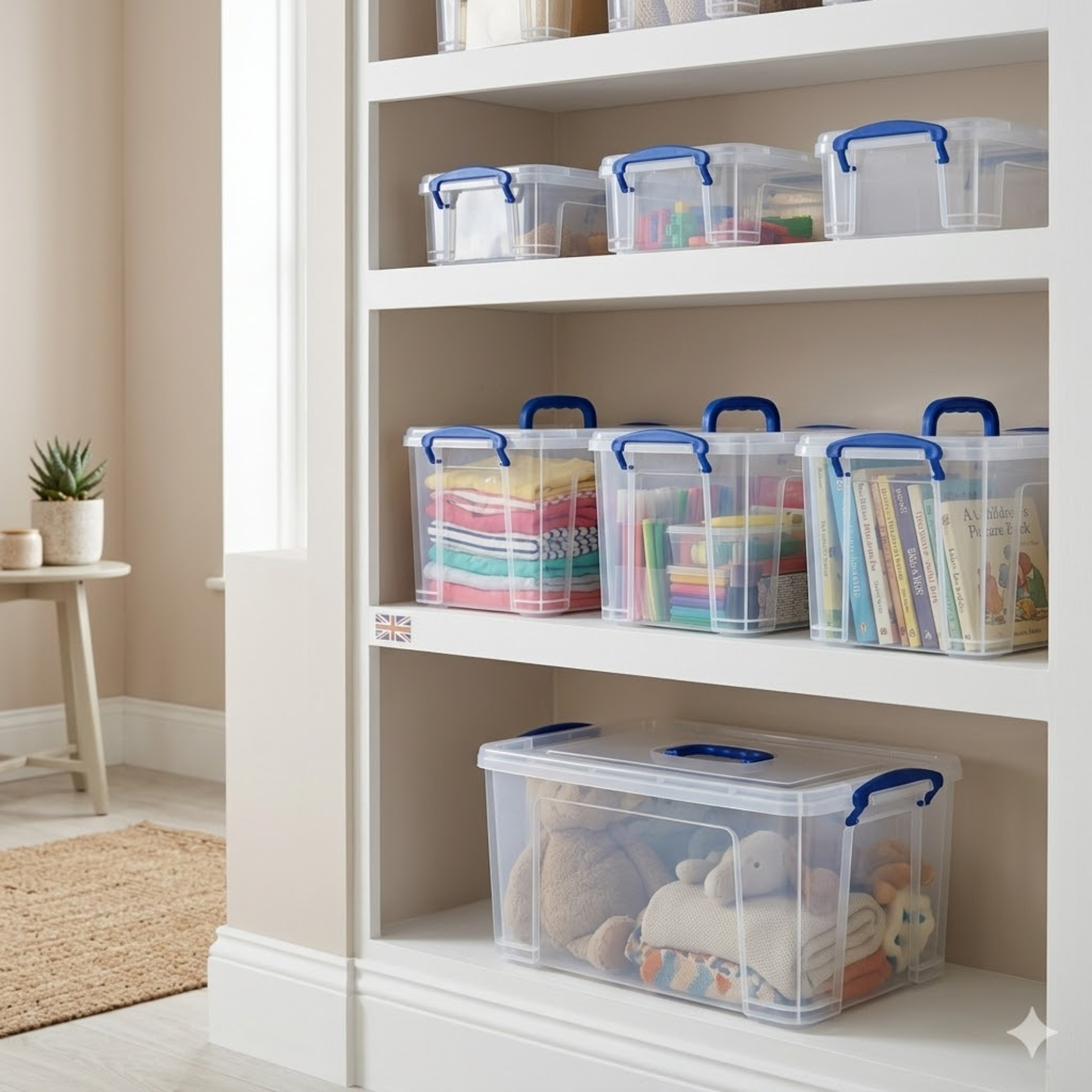 Clear Rectangle Storage Box