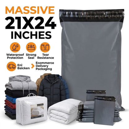 Grey Mailing Bags