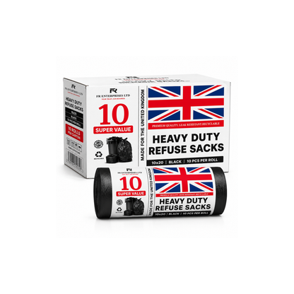 Ultra-Strong Heavy Duty Refuse Sacks- 10x20