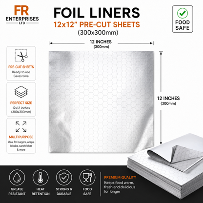 Foil Liners- 12X12