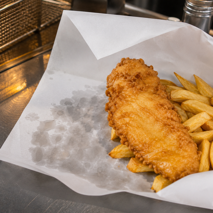 News Off Cut Fish & Chips Paper