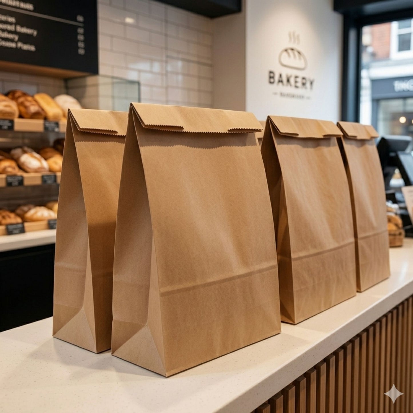 Eco-Friendly Kraft Grab Bags | Sustainable High-Strength Carry Bags