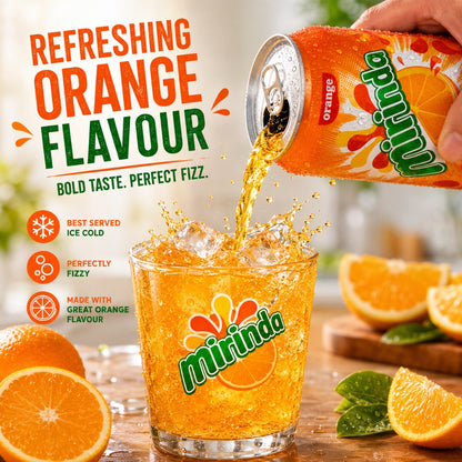CAN Mirinda Orange 24X330ML EU