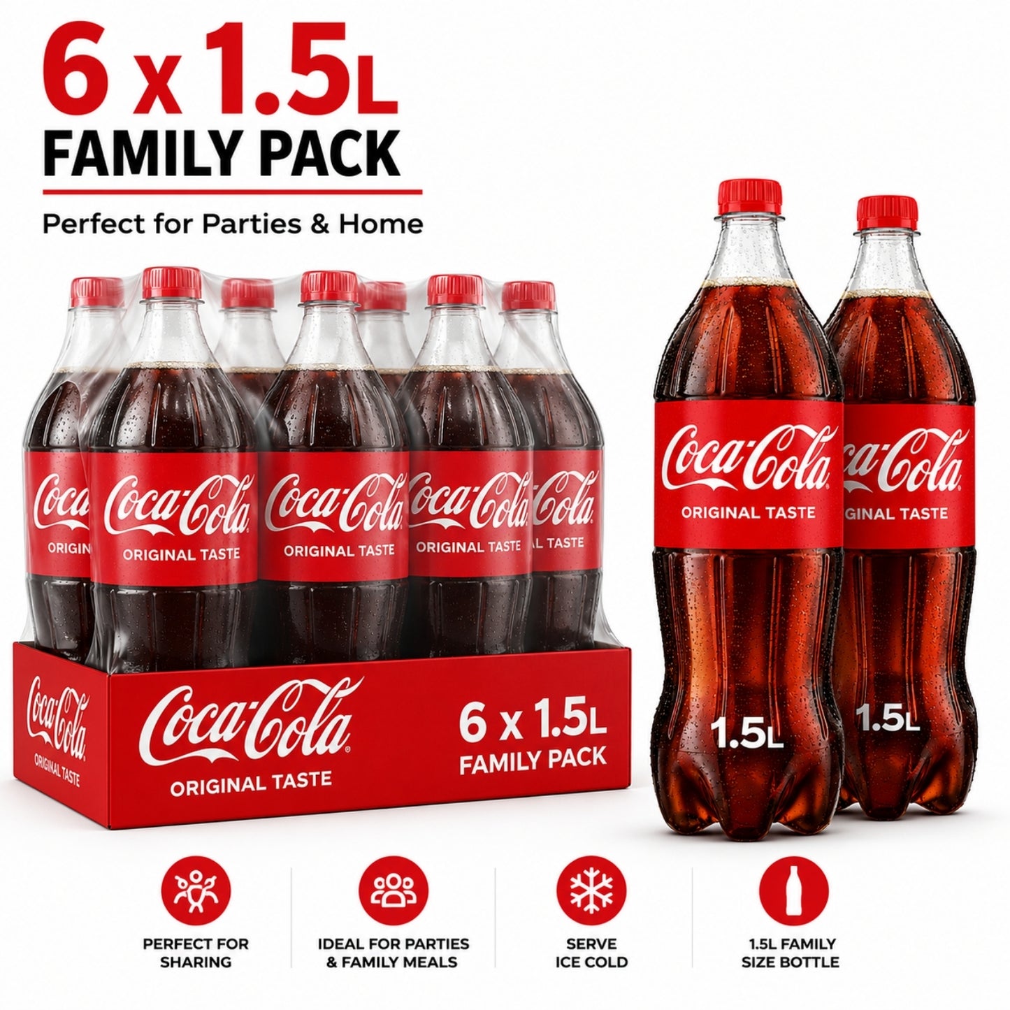 Bottle Coke 6X1.5L
