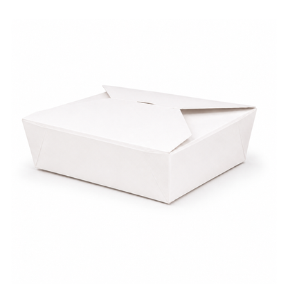 The Ultimate Eco-Friendly White Takeaway Box| Sturdy & Leak-Proof