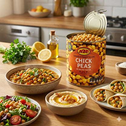 KTC Pure Vegetable Oil Chickpease Can- 2.55KG  (100%)