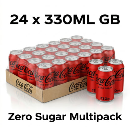 CAN Coke Zero 24X330ML GB