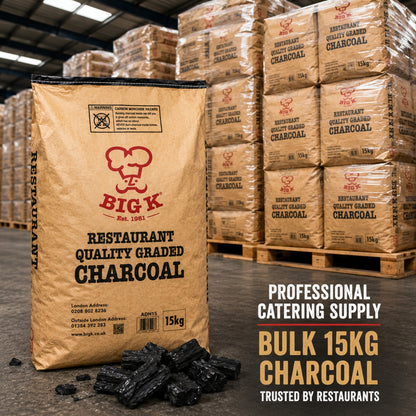 15kg Dura Restaurant Grade Lumpwood Charcoal
