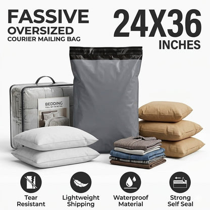 Grey Mailing Bags