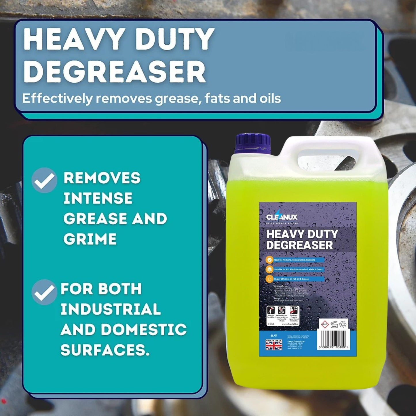Cleanux Decreaser Heavy Duty- 5L
