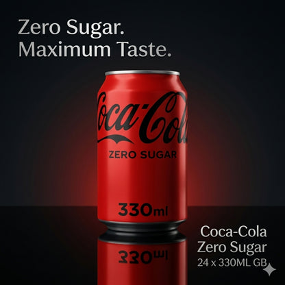 CAN Coke Zero 24X330ML GB