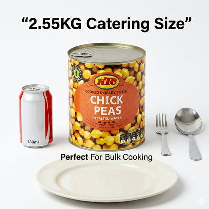 KTC Pure Vegetable Oil Chickpease Can- 2.55KG  (100%)