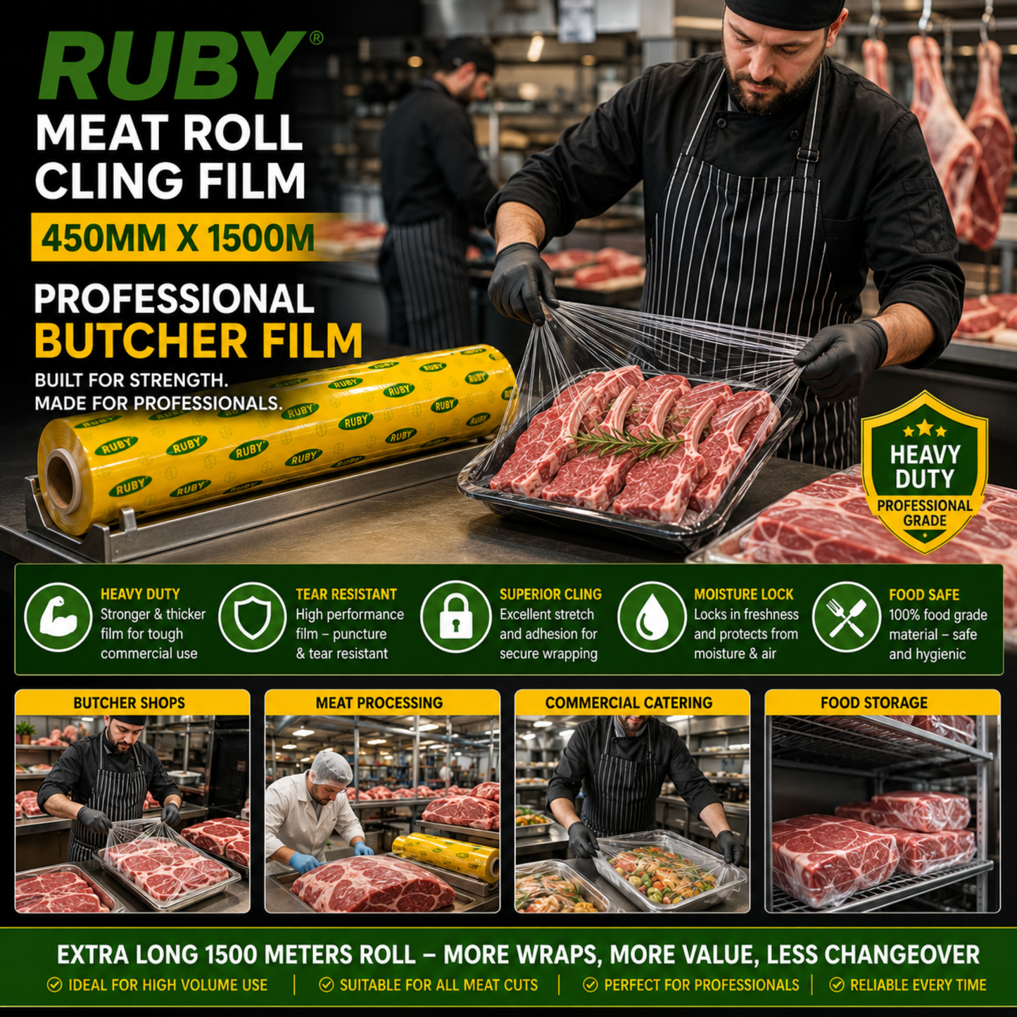 Meat Roll Cling Film