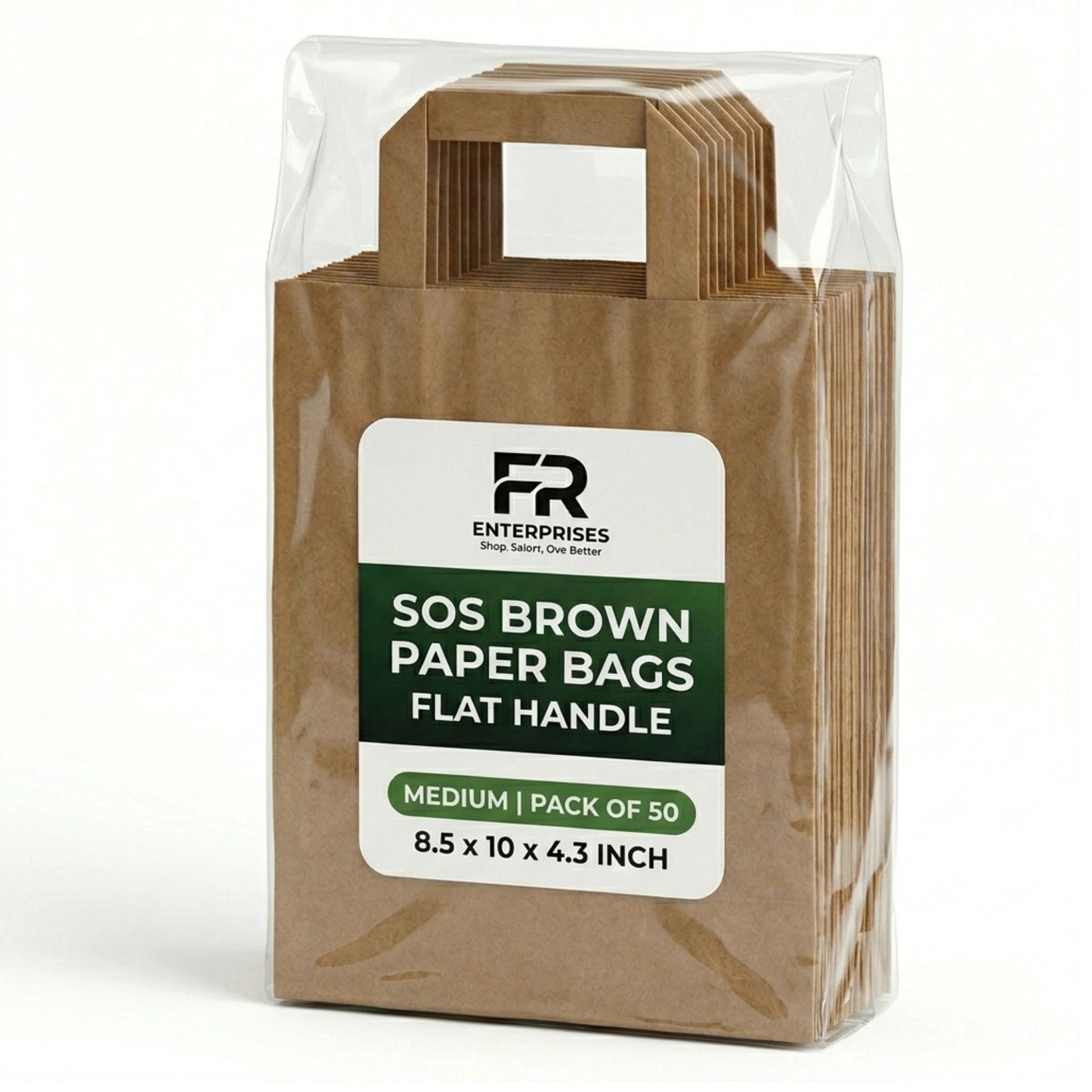 Eco-Friendly Brown SOS Paper Bag Medium