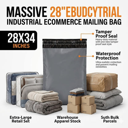 Grey Mailing Bags