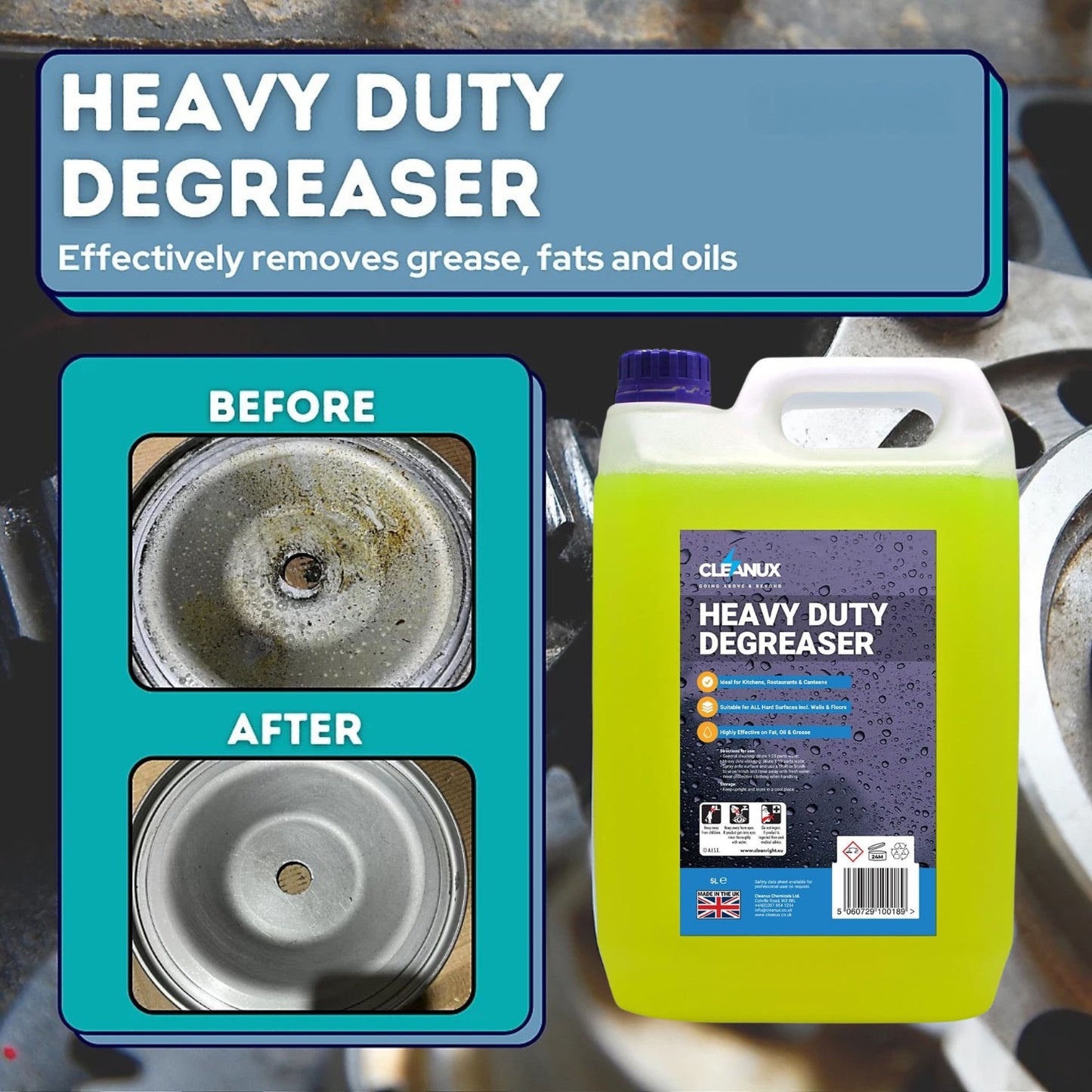 Cleanux Decreaser Heavy Duty- 5L