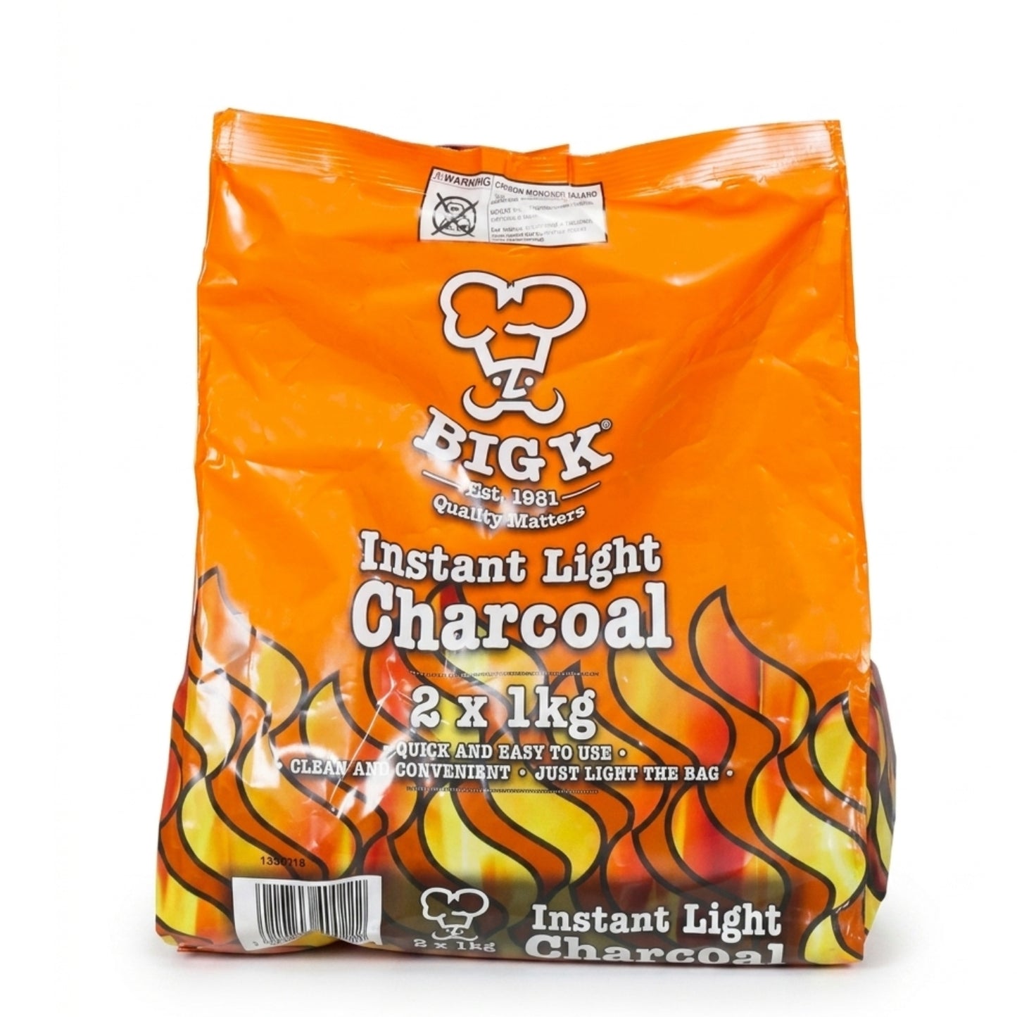 Instant Light Lumpwood Charcoal: FSC® Certified Single to 2KG x3Bags