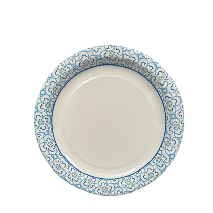 Printed Paper Plates for Hot & Cold Food- 9"