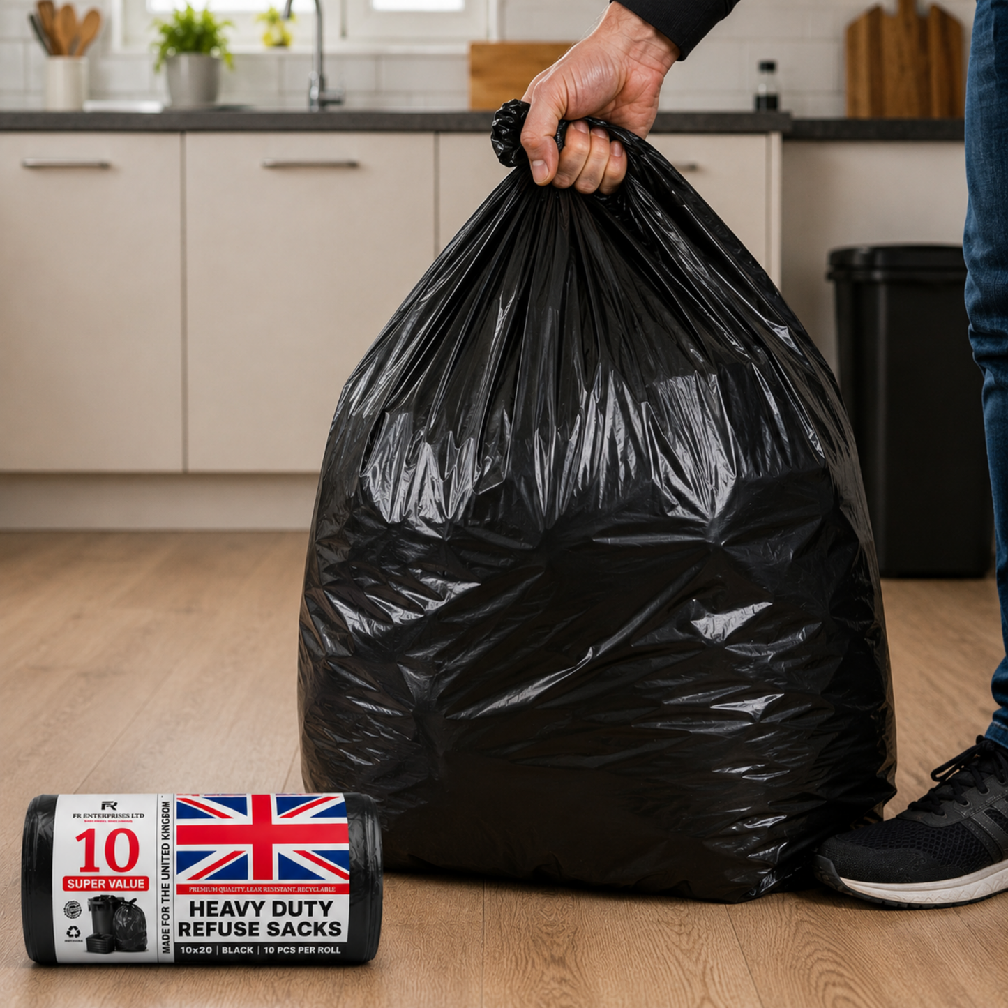 Ultra-Strong Heavy Duty Refuse Sacks- 10x20