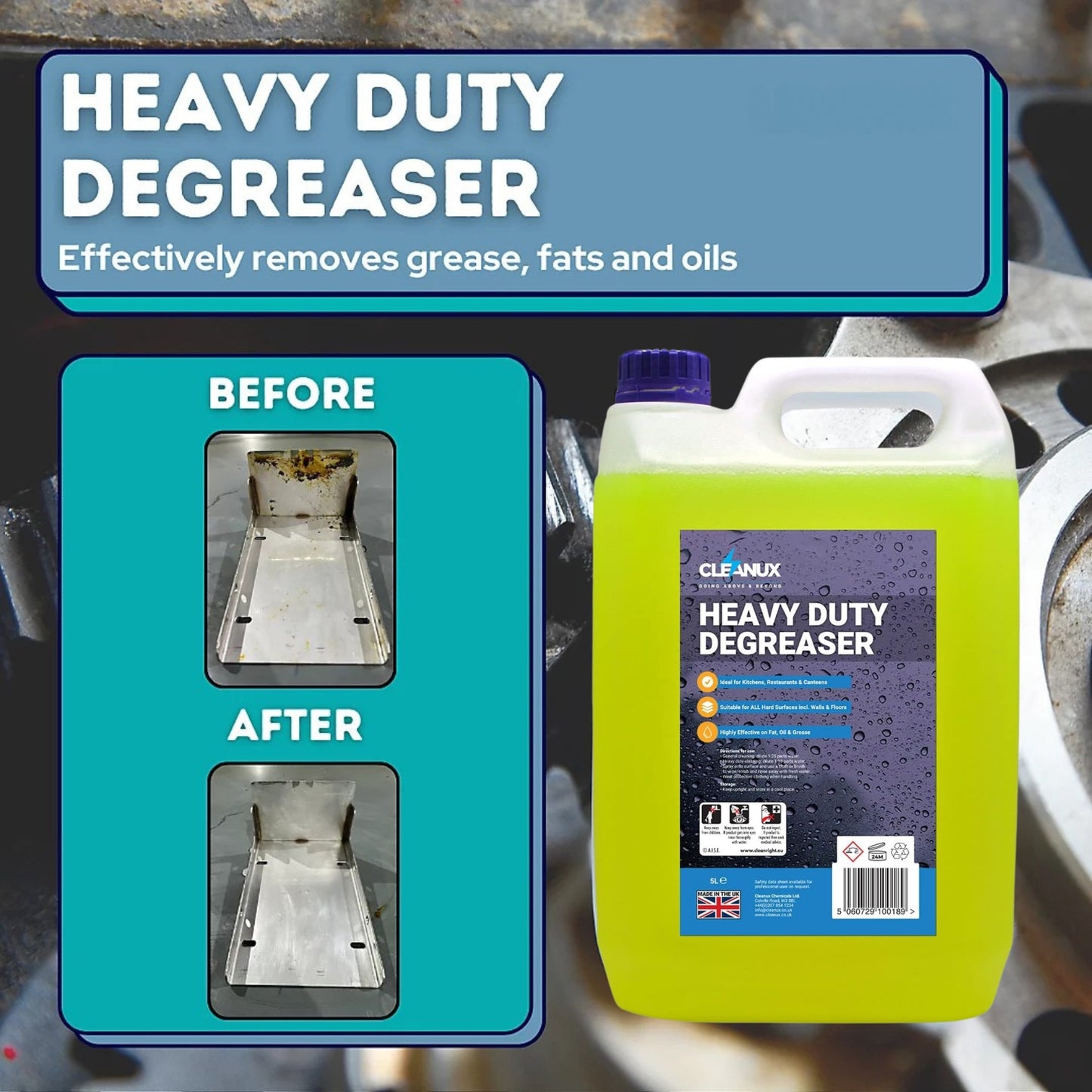 Cleanux Decreaser Heavy Duty- 5L