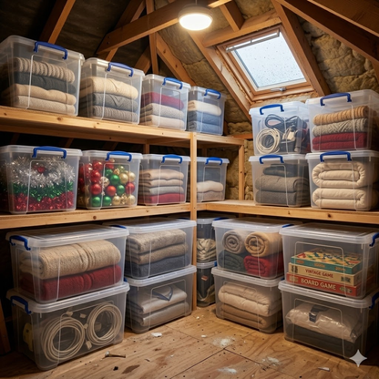 Clear Rectangle Storage Box