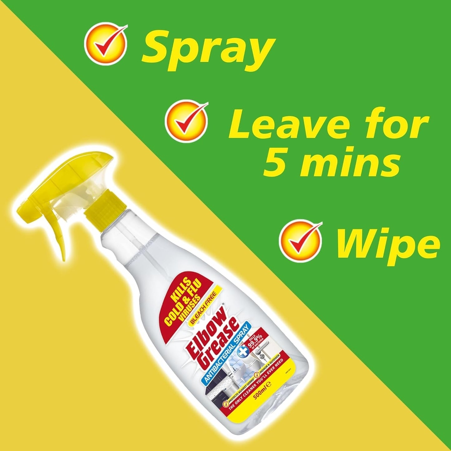 Elbow Grease Antibacterial Cleaner- 500ml