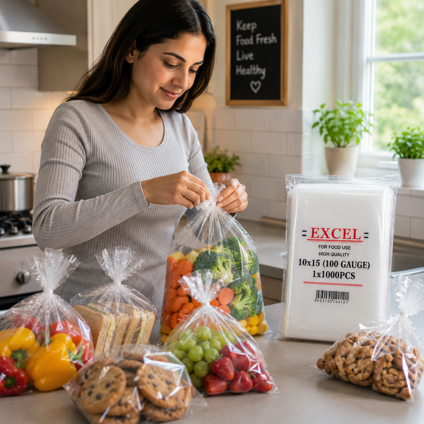Multipurpose Heavy Duty Excel Bags- 8x12