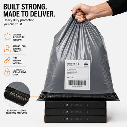 Grey Mailing Bags