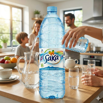 Saka Natural Mineral Water 1.5L (Pack of 6)